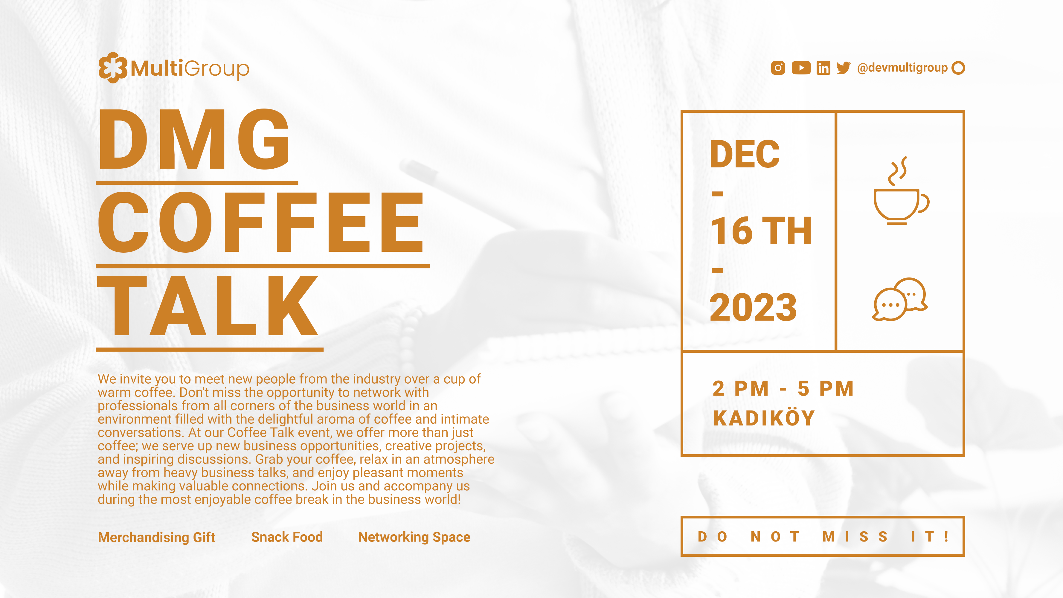 DMG Coffee Talk #2