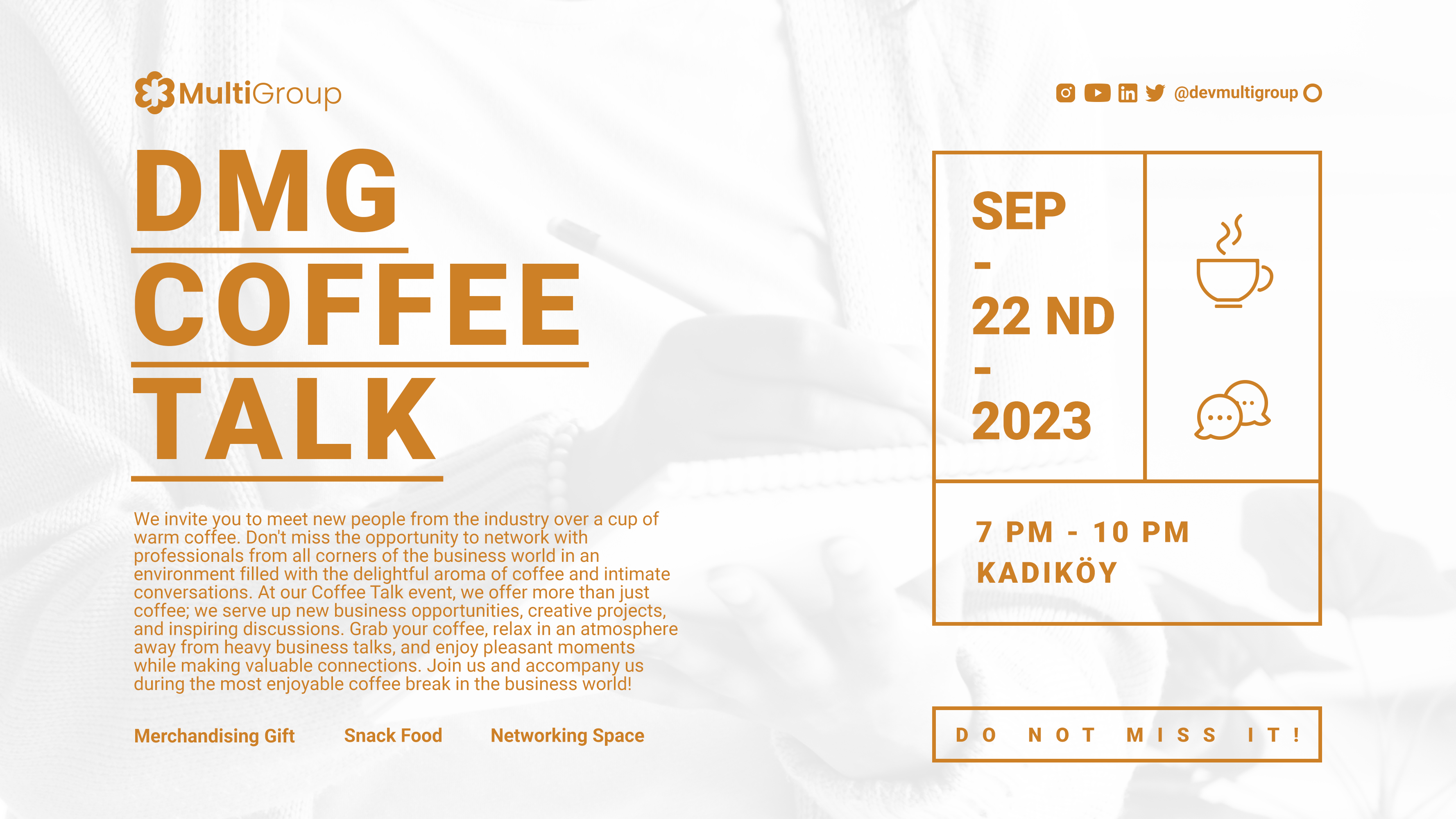 DMG Coffee Talk